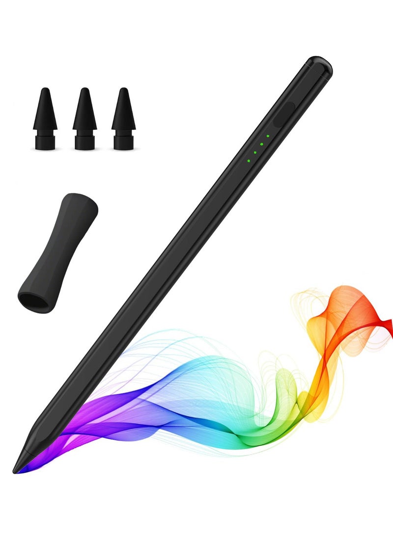 HEYAN 2025 Newest Stylus Pen for iPad(2018-2025)-13 Mins Fast Charge with Tilt Sensitivity & Palm Rejection for iPad 11/10/9/8/7/6th Gen, Air 7/6/5/4/3/M3/M2, Pro 13"/12.9"/11"/M4, Mini 7/6/5th - Image 1